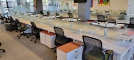 B7128 - Knoll Benching Stations