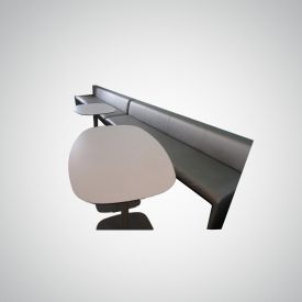 R7697 - Silver Bench Seating