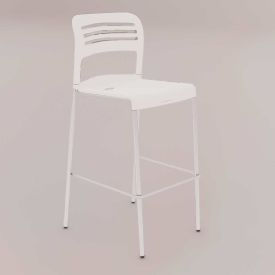 6SWIFPSTWH - The White Swifty Poly Stool