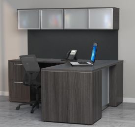 D23255 - Skyline Deluxe L-Shape Desk