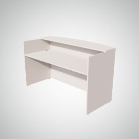 ND23331 - 36” x 72” Designer White Reception Desk Shell