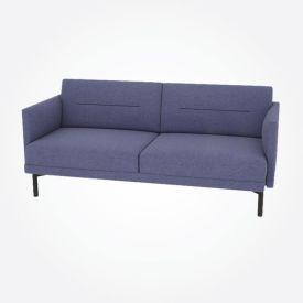 6CSFH13BL - The Blue Feeding Hills Loveseat