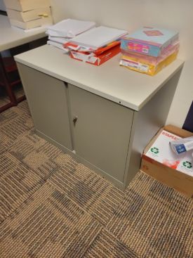 F7415 - Steelcase Storage Cabinets