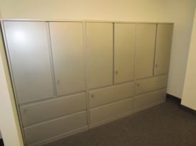 F7412 - Steelcase Storage Cabinets