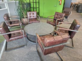R7455 - Metal Coffee Table