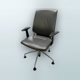 C72034 - Leather Vitra Meda 2 Chair