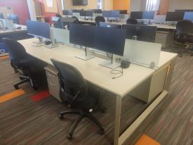 B7158 - Steelcase FrameOne benching