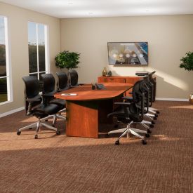 NT4221 - 10' Dark Cherry Conference Table