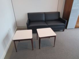R7610 - Bernhardt Leather Sofa