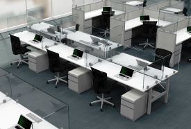 W7263 - Clear Acrylic Social Distancing Screens