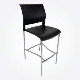 NC72709 - The Kaz Black Poly Stool