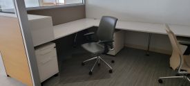 C72852 - Leather Vitra Meda 2 Chair