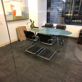T23536 - 6' Glass Meeting Table
