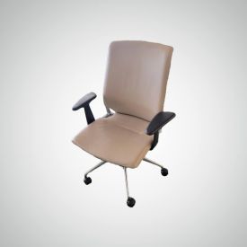 C72854 - Leather Vitra Meda 2 Chair