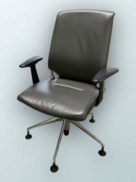 C72034 - Leather Vitra Meda 2 Chair