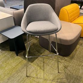 CD7313 - Gray SYS Stool with Post Legs by Gateway Office Furniture