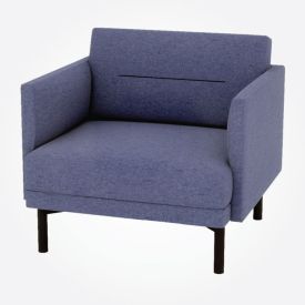 6CSFH12BL - The Blue Feeding Hills Club Chair