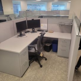 W7339 - 6x6 Allsteel Cubicles