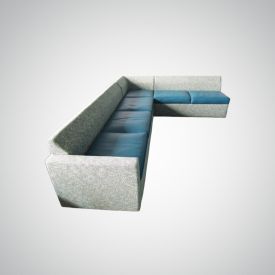 R7659 - American Leather L-Shape Sofa