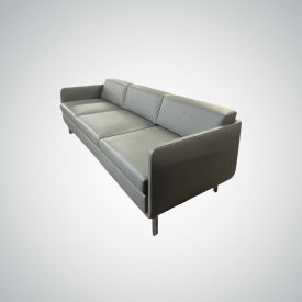 R7694 - Bernhardt Gaia Leather Sofa